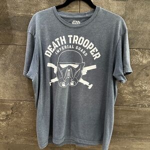Star Wars Death Trooper Gray S/S T shirt Size L